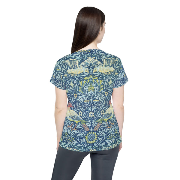 William Morris Sapphire Birds of Paradise Women's Sports Jersey