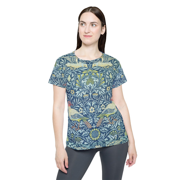 William Morris Sapphire Birds of Paradise Women's Sports Jersey