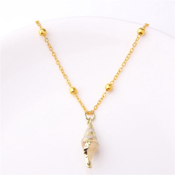 Conch Shell Beach Necklace Collection