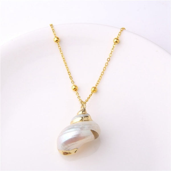 Conch Shell Beach Necklace Collection