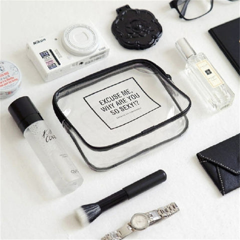 Excuse Me, Why Are You So Sexy? Waterproof Cosmetic Bag
