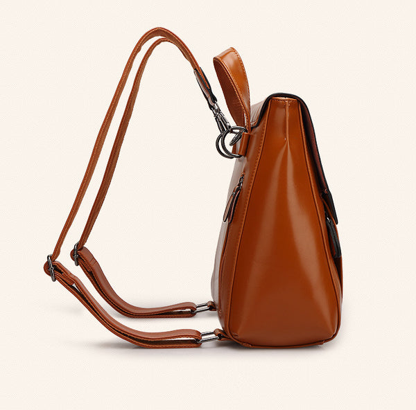 Trudie Faux Leather Backpack