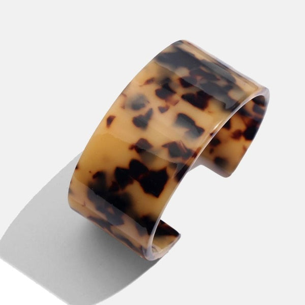 Chic Leopard Print Belt Bangle Bracelets