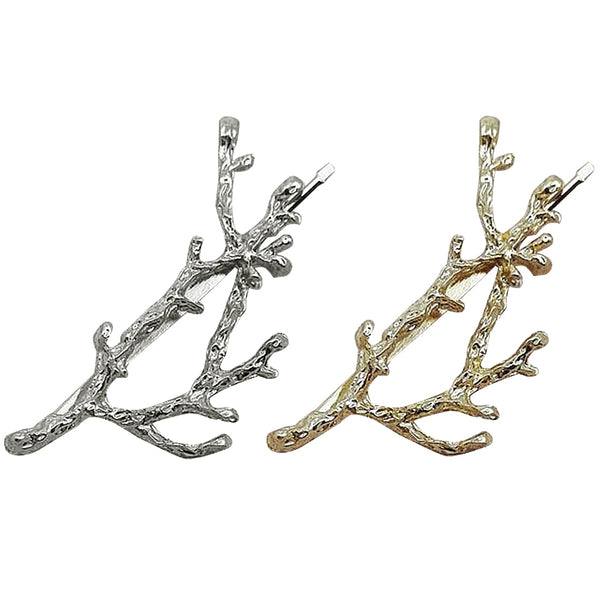 Silver or Gold Tree Branch Hairpin (1 Piece)